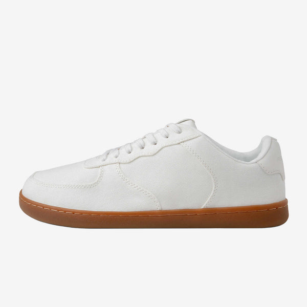 Courtside Canvas - Gum White