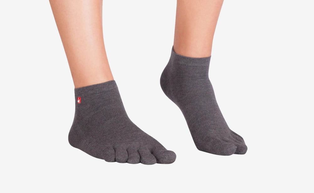 Zehensocken Sneaker (1 Paar) - Charcoal